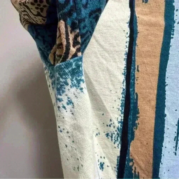 EVC | Vintage Y2K Noun Paris Light Zipper Jacket | Women’s Size L - Picture 7 of 8